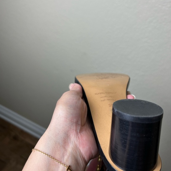 Isabel marant jeyka boho chic studded leather sandals - Picture 8 of 12